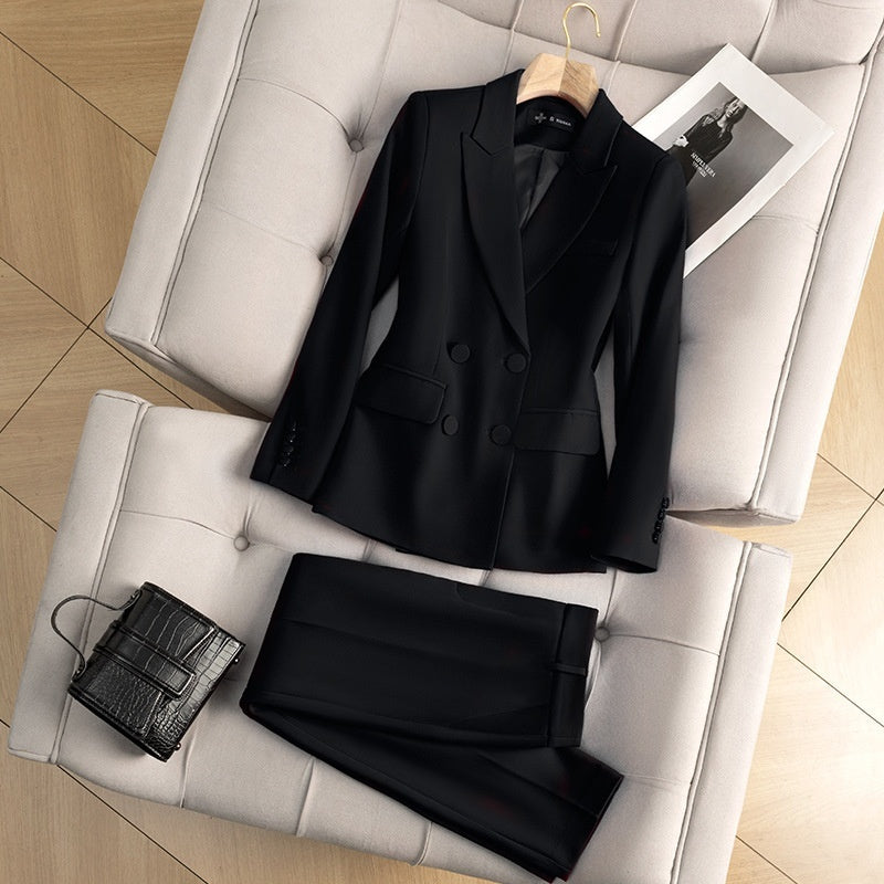 Fashion Office Lady Formal Pants Suit