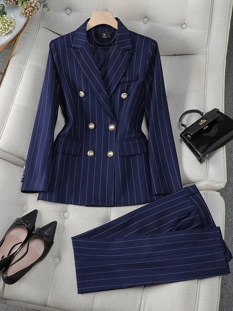 Fashion Office Lady Formal Pants Suit