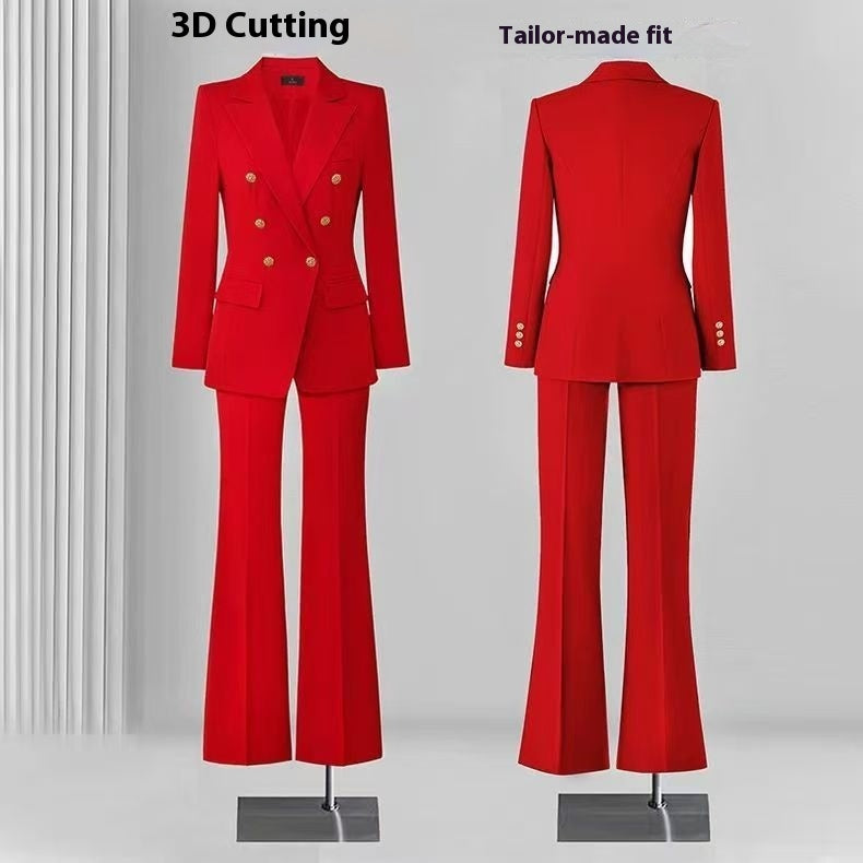 Fashion Office Lady Formal Pants Suit
