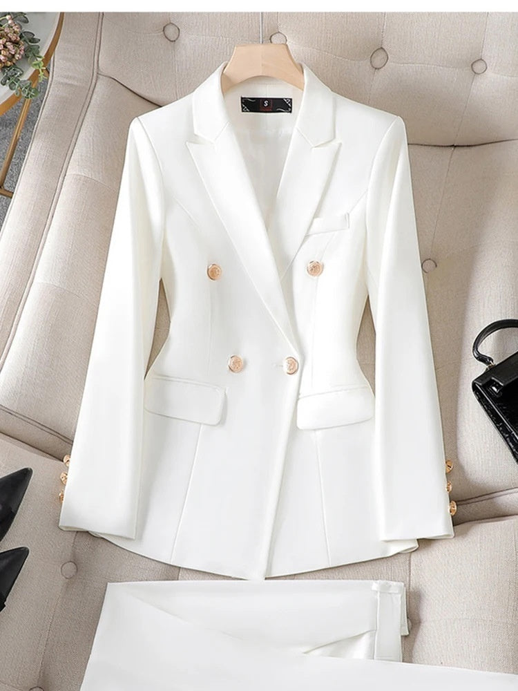 Fashion Office Lady Formal Pants Suit