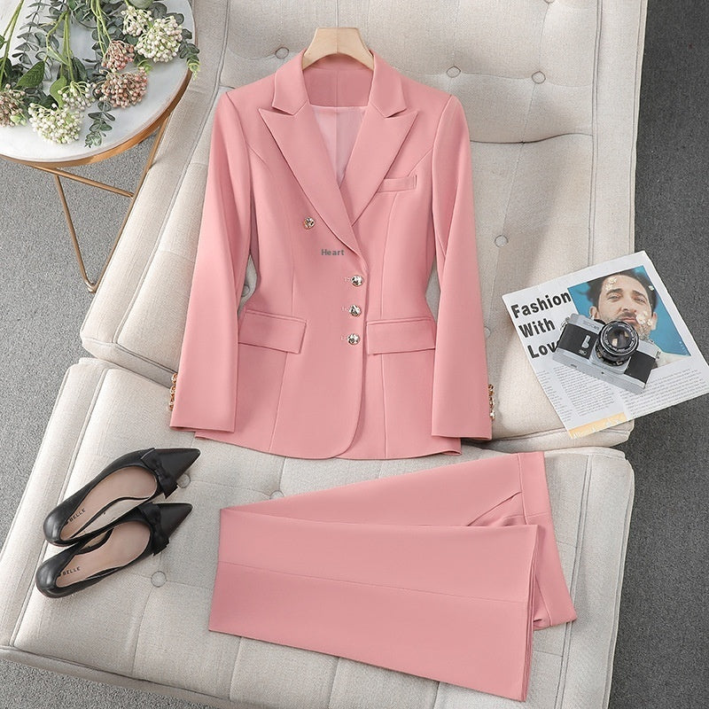 Fashion Office Lady Formal Pants Suit